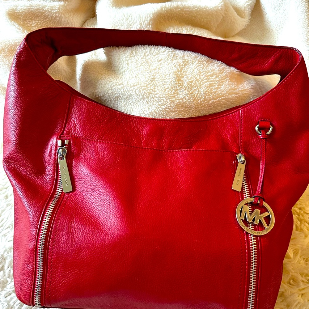 Michael Kors Hobo Red Bag